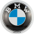 Blechschild BMW rund 1